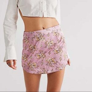 All Dressed Up Mini Skirt, Pink - Size 2